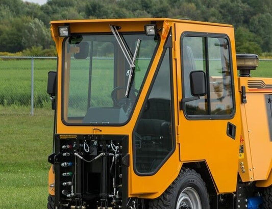 4A510 Outside Mirror HEAD ONLY for Trackless MT5, MT6 and MT7 Municipal Tractors