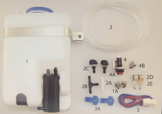 Elgin Pelican Windshield Nozzles NP & NS # 1116778 OEM Washer Kit