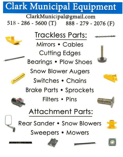 Trackless Plow Shoe -For Folding V  BVP1030