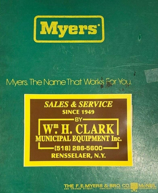 Myers Pump Parts - What do you need us to Quote?