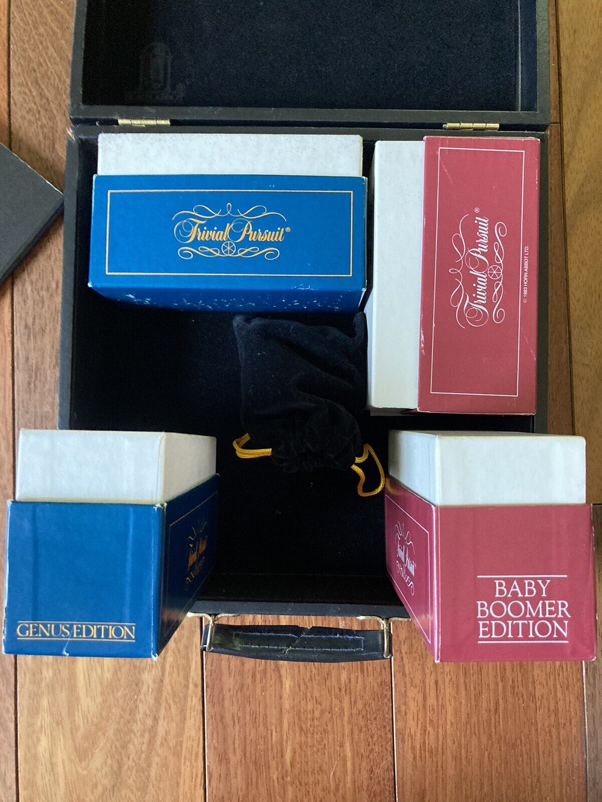 Trivial Pursuit Master Game Genus Edition 1981 Genius Trivia Original