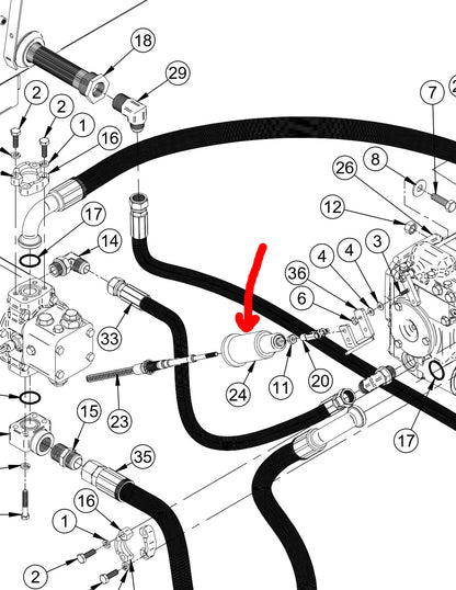 5A798 Neutral Spring Assembly - For Trackless