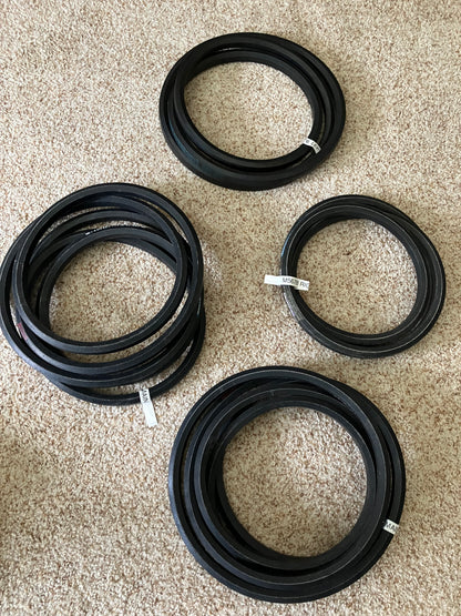 M5136 PAIR of Belts for Trackless Rotary Mower (Copy)