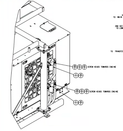 VA6272-0004A  ONE PAIR of Vac All Hydraulic Filter Elements 6272-0004A